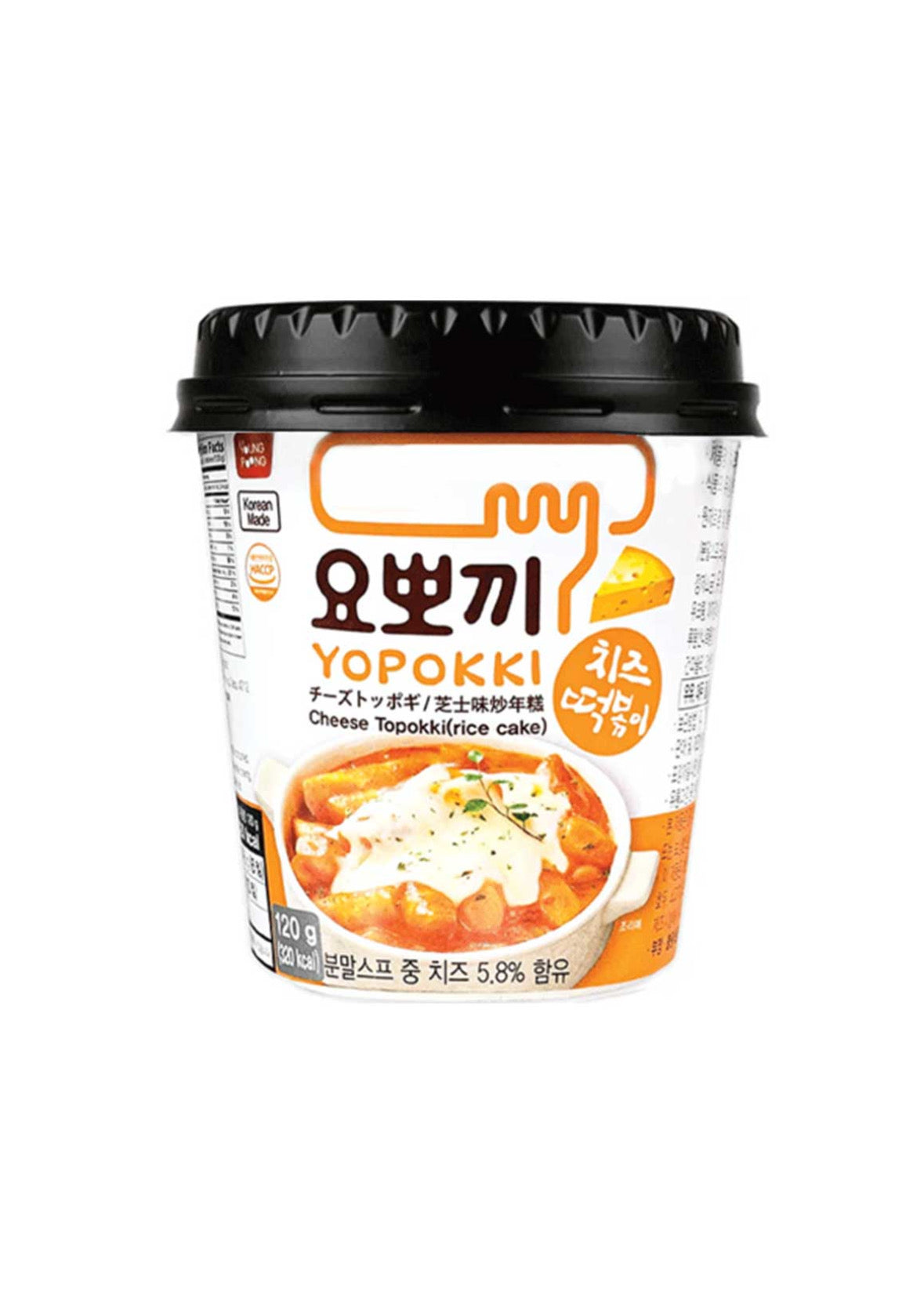 Yopokki Tteokbokki Gnocchi Coreani gusto Formaggio