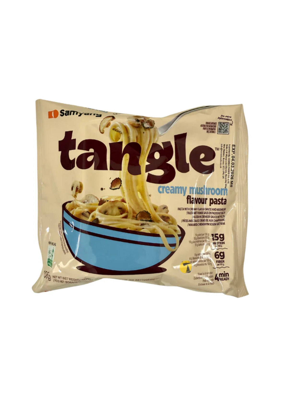 Tangle Fettuccine gusto Creamy Mushroom