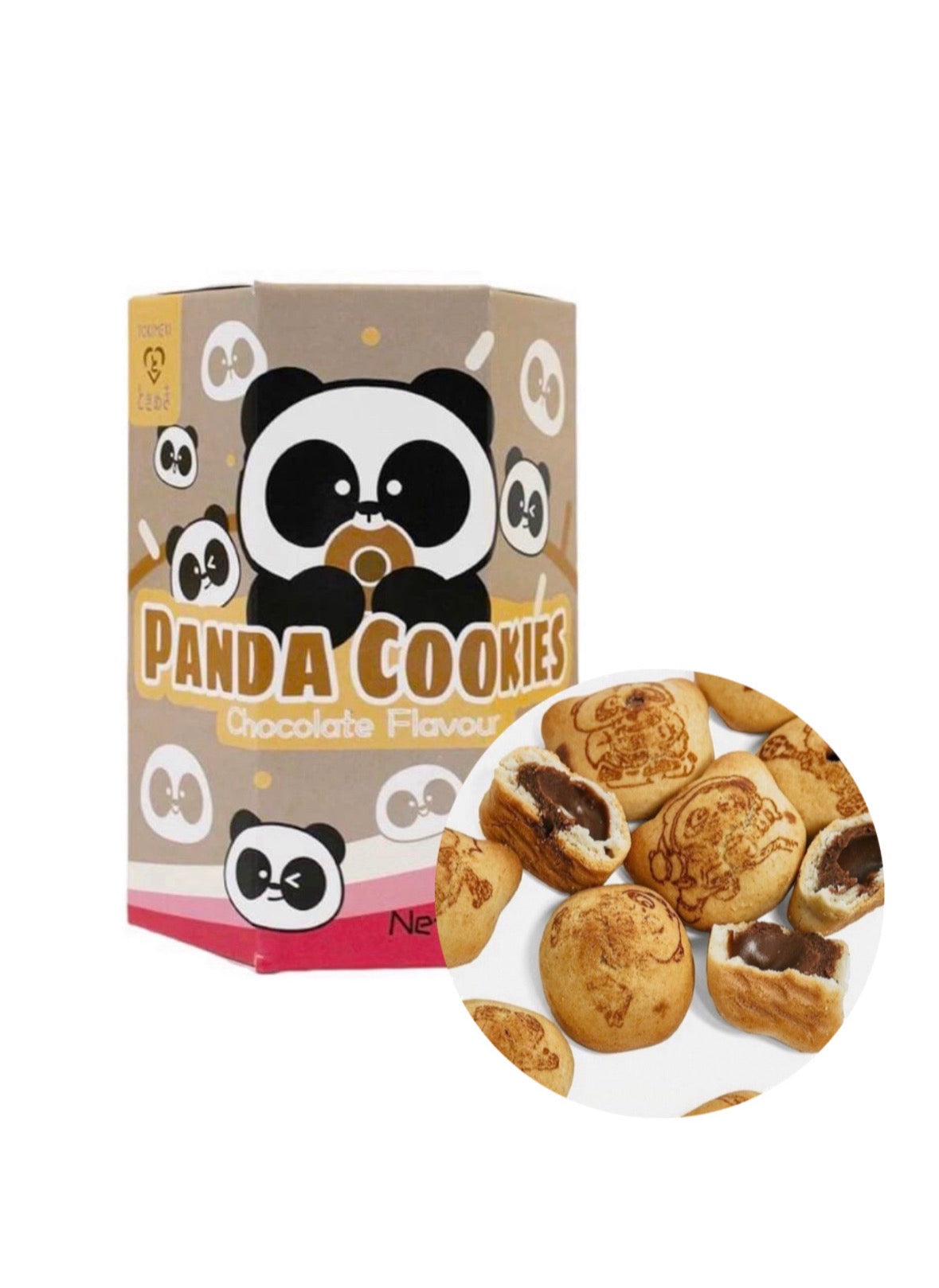 Panda Cookies gusto Cioccolato