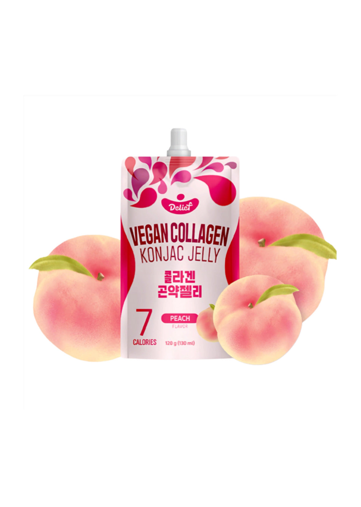 Gelatina di Konjac gusto Pesca (7 calorie)