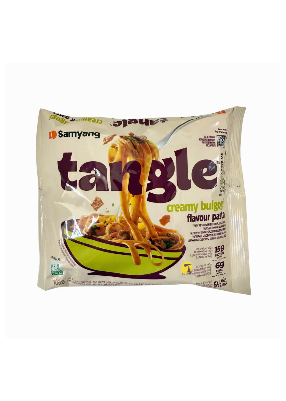 Tangle Fettuccine gusto Bulbogi (carne coreana)