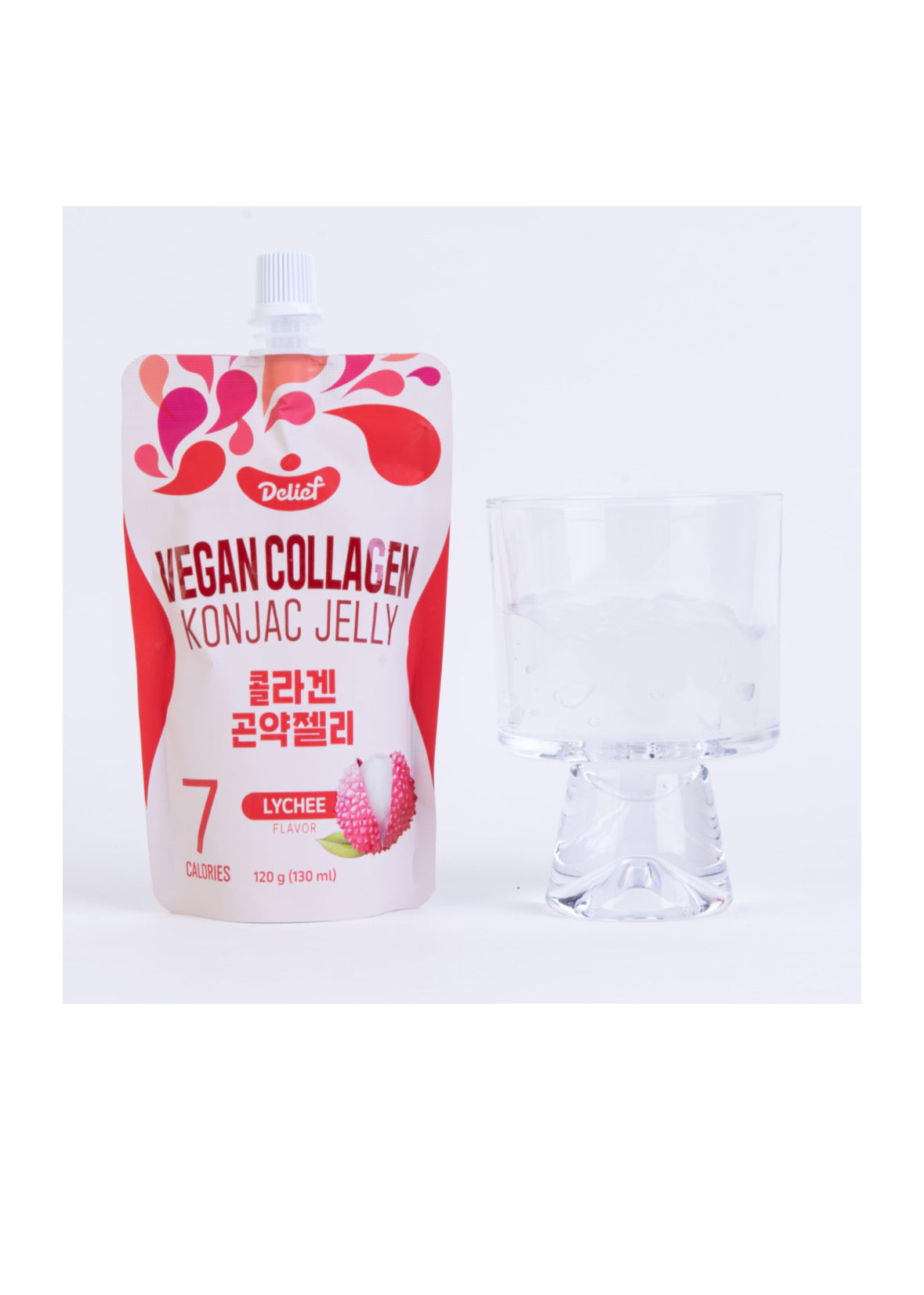 Gelatina di Konjac gusto Lychee (7 calorie)