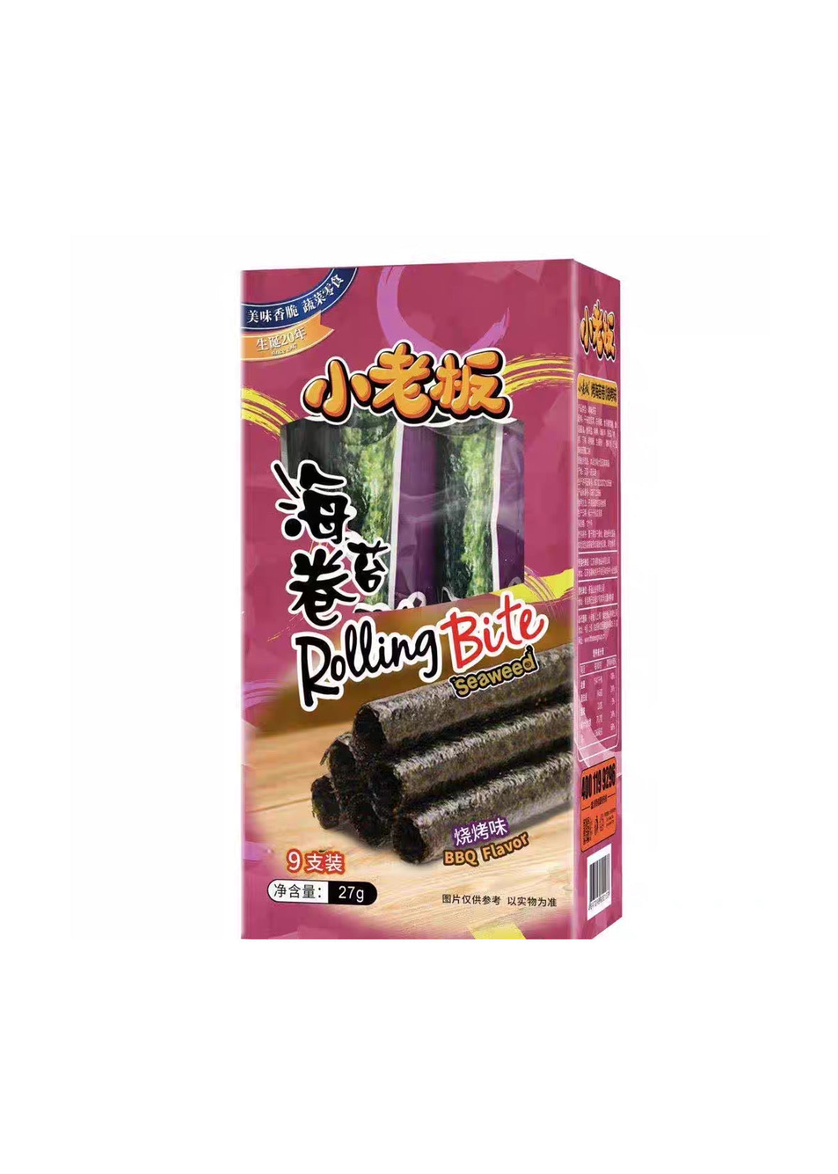 Roll di Alghe croccanti gusto Barbeque