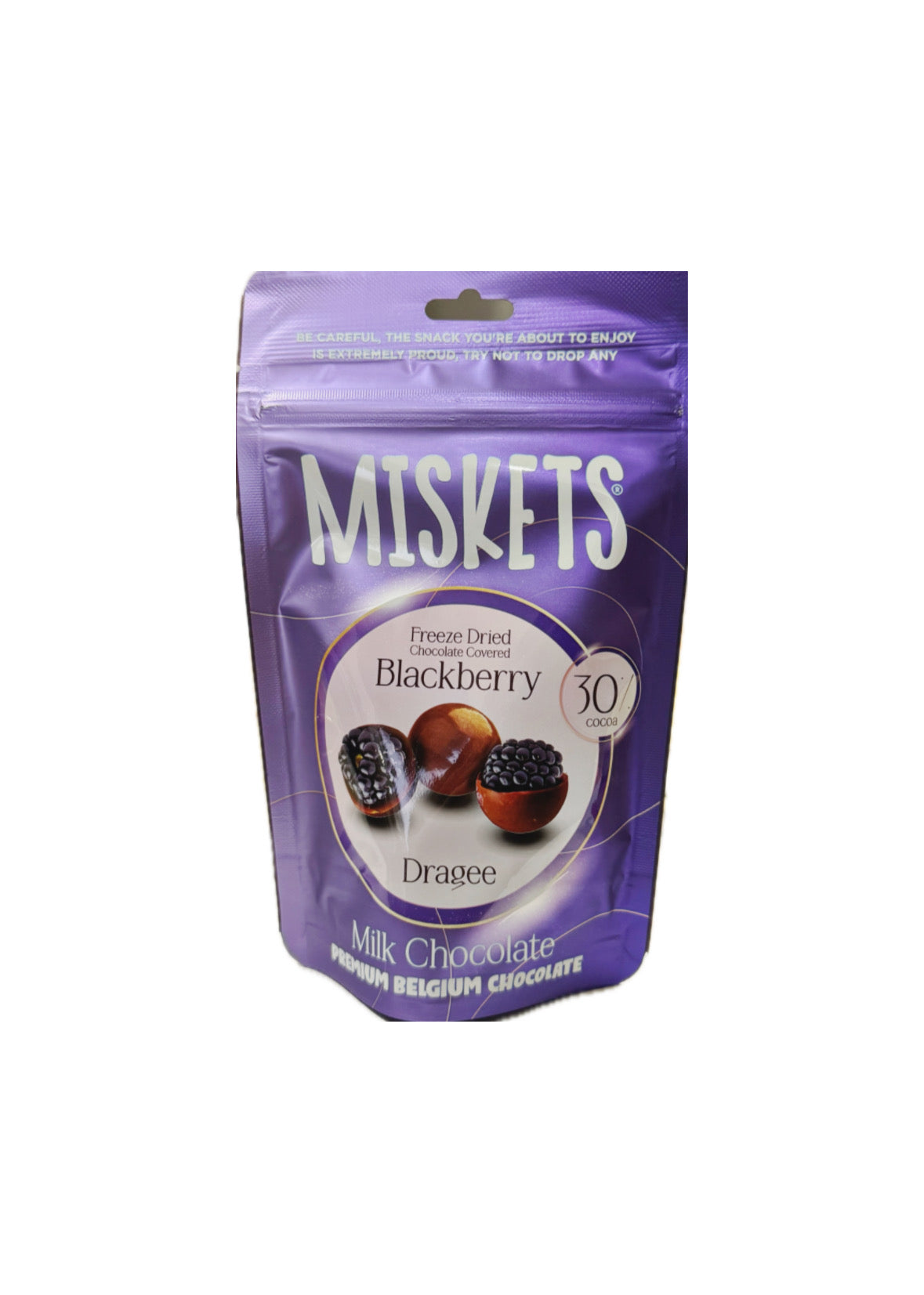 Miskets More disidratate ricoperte di Cioccolato al Latte