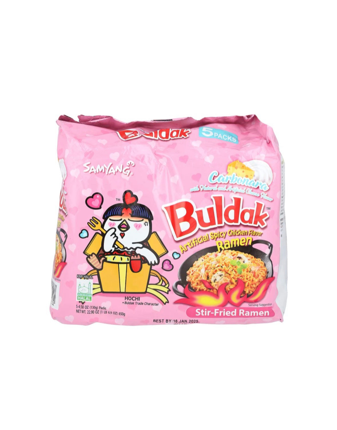 Samyang Buldak Carbonara (pack da 5)