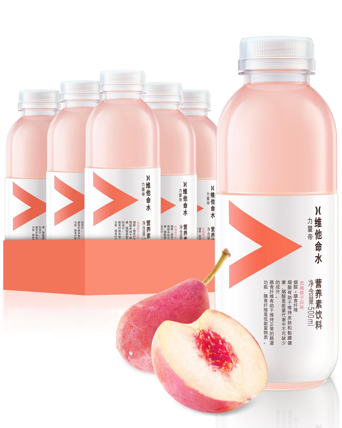 Acqua con Vitamine gusto Pesca