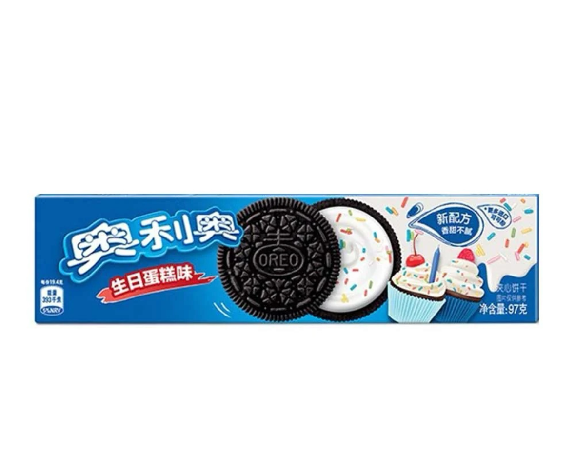 Oreo Biscotti gusto Torta di Compleanno