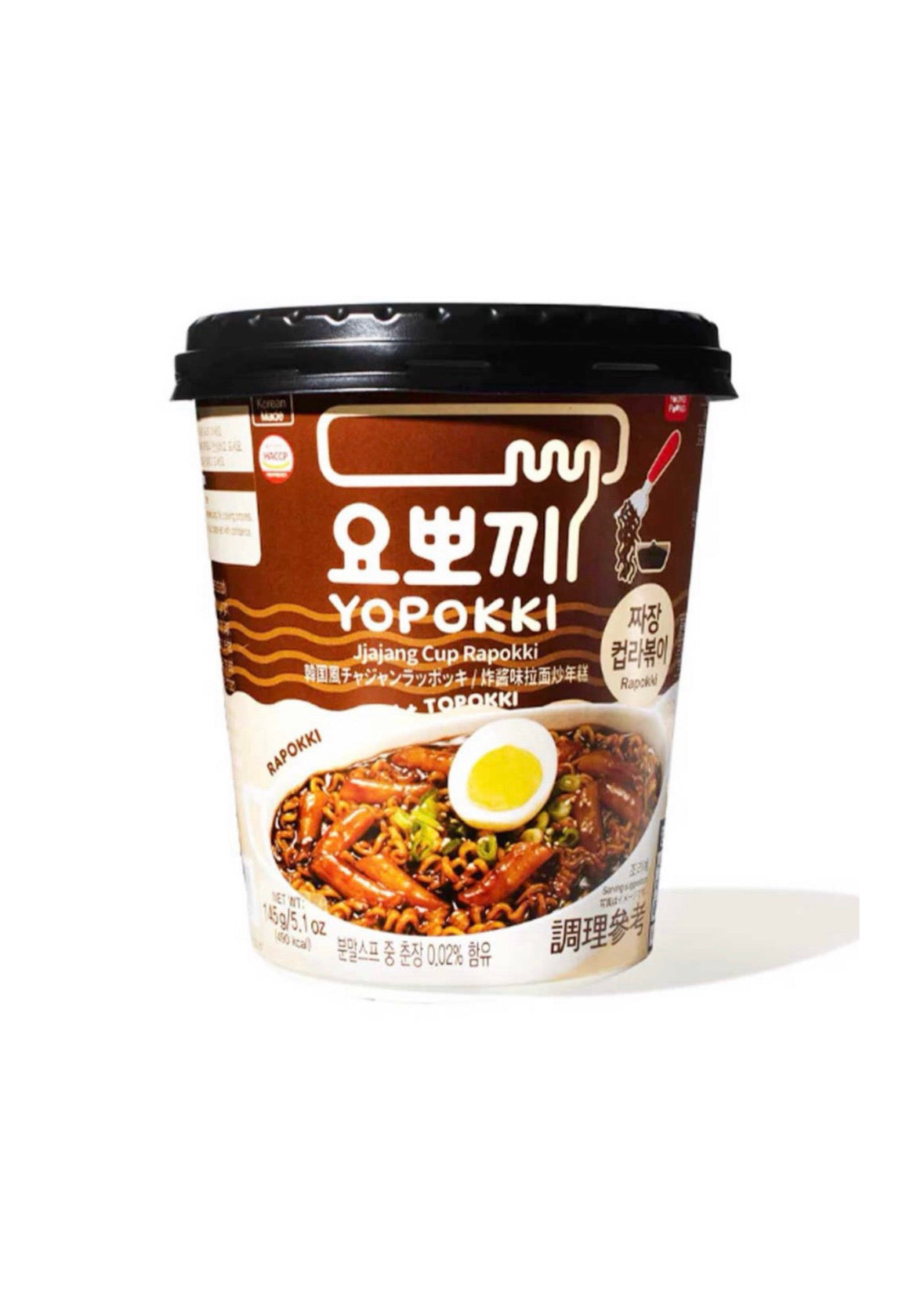 Rabokki Gnocchi+Ramen gusto Jajang (fagioli neri)