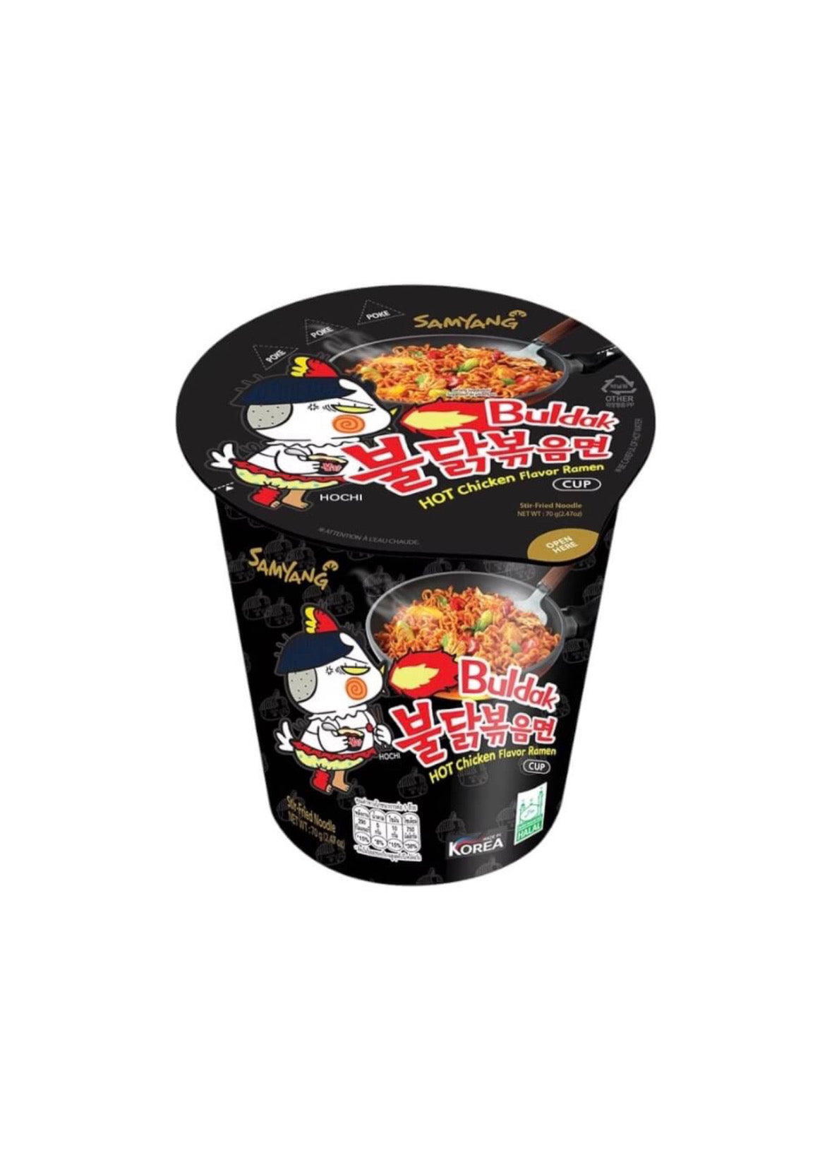 Buldak Cup gusto Pollo Piccante