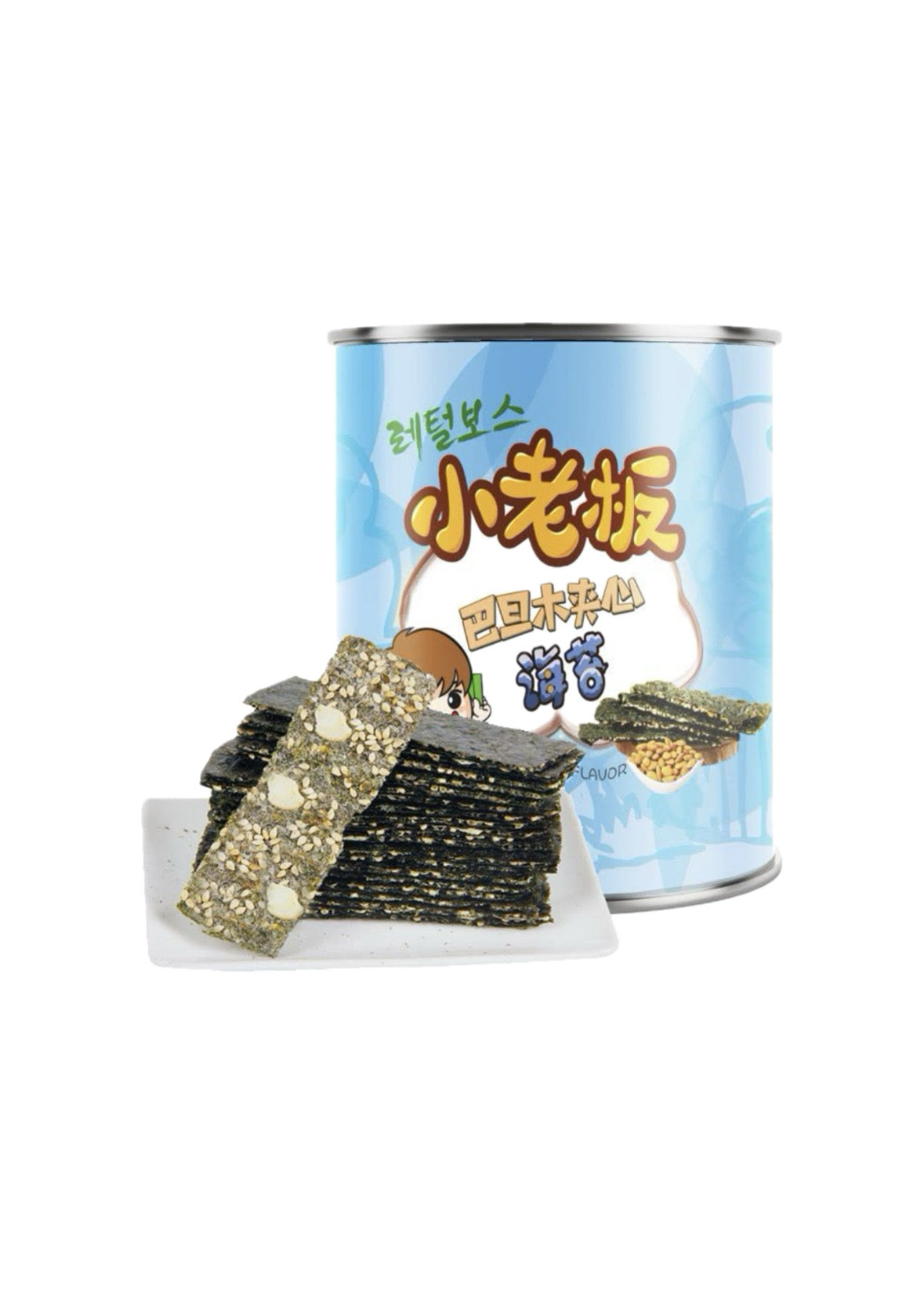 Snack di Alghe Croccante con Mandorle e Sesamo