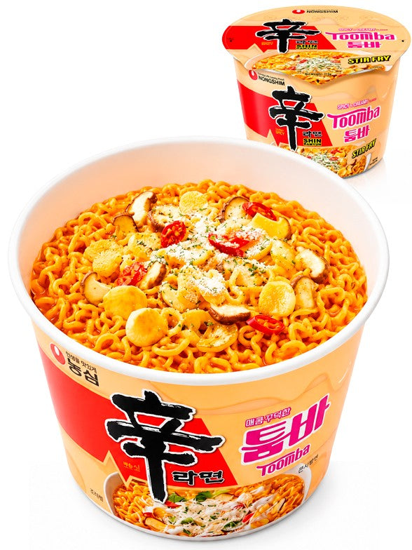 Toomba Shin Ramyun gusto Carbonara cremosi