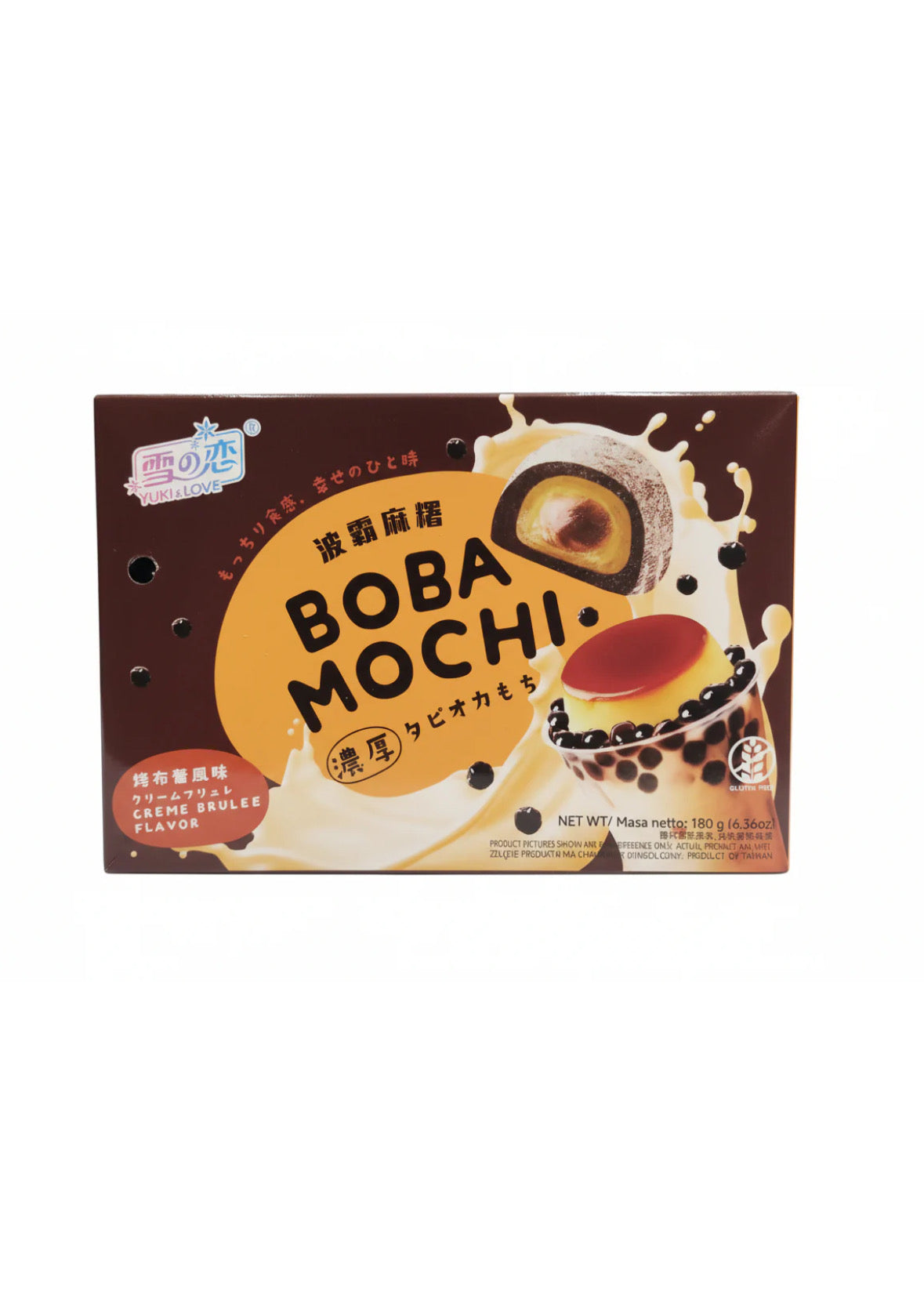 Mochi gusto Creme Brûlé