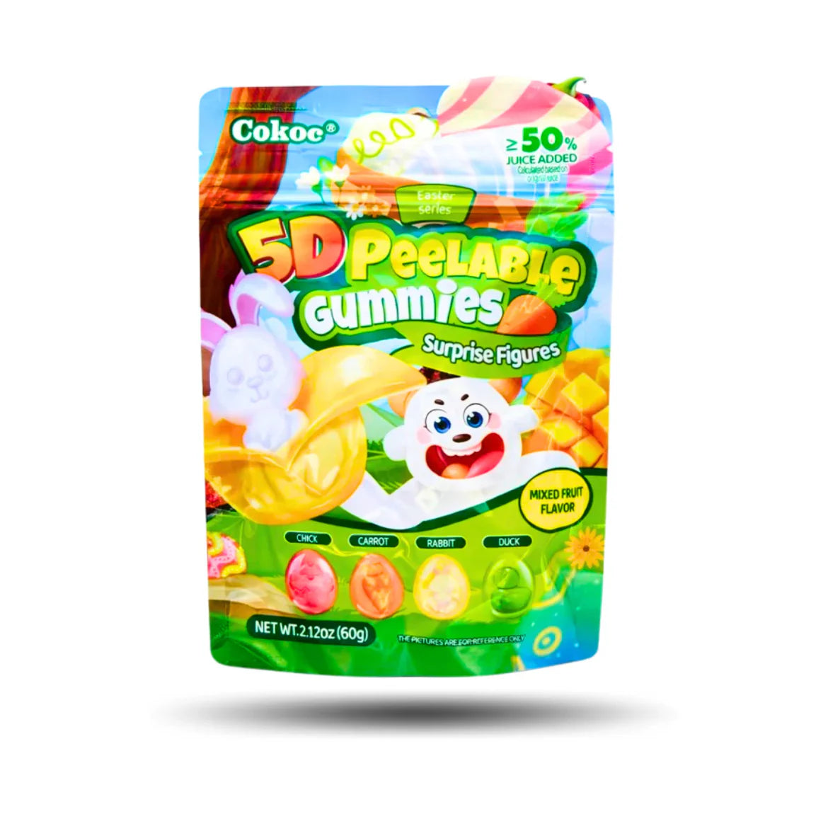 Caramelle 5D gusto mix di Frutta
