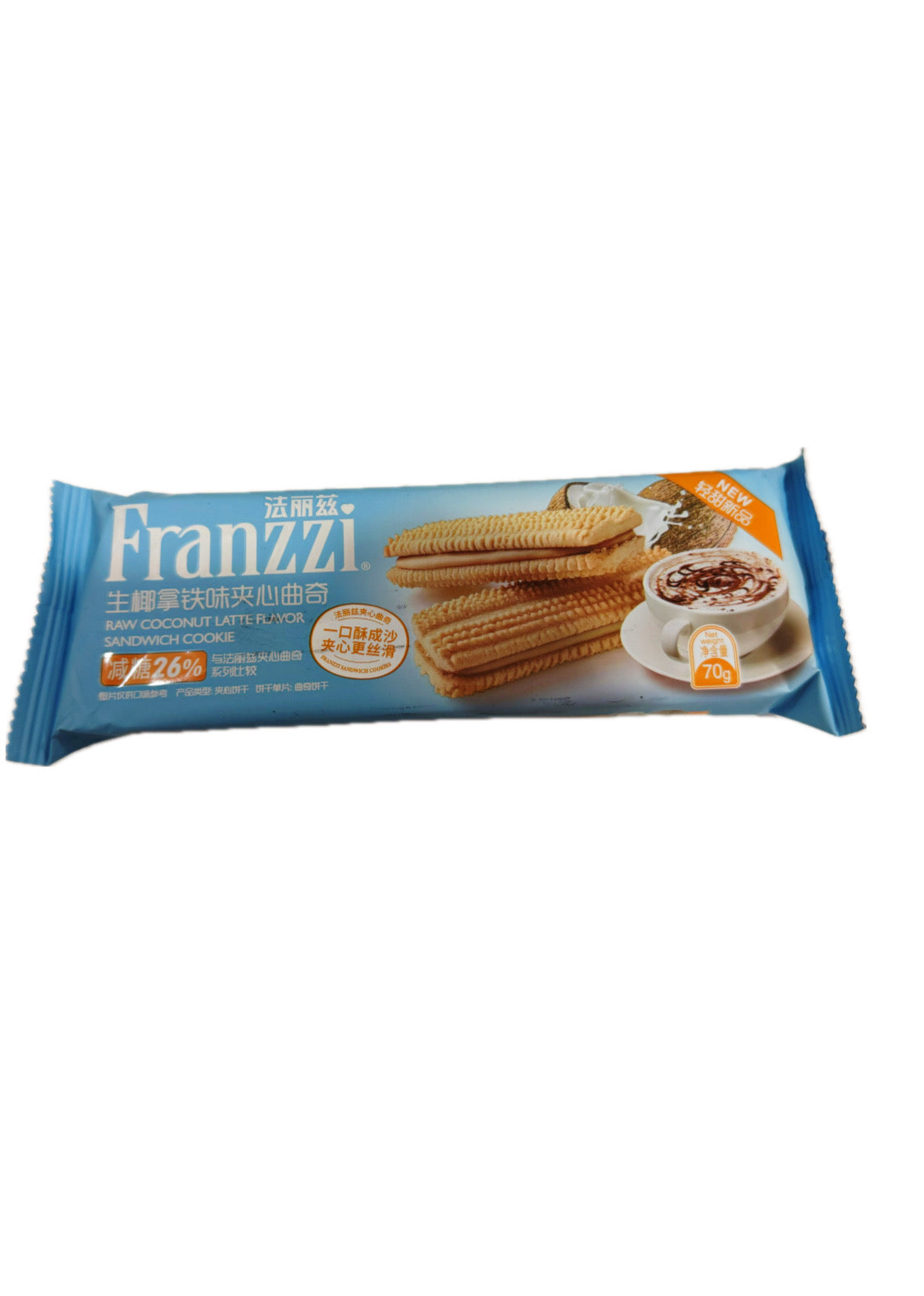 Franzzi Biscottini gusto Latte al Cocco