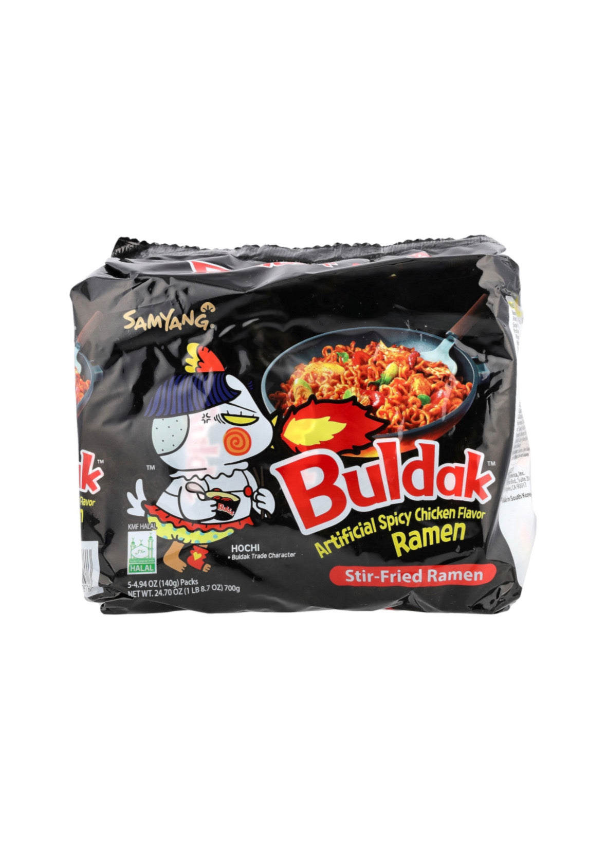 Buldak Samyang Noodles gusto Pollo (pack da 5)