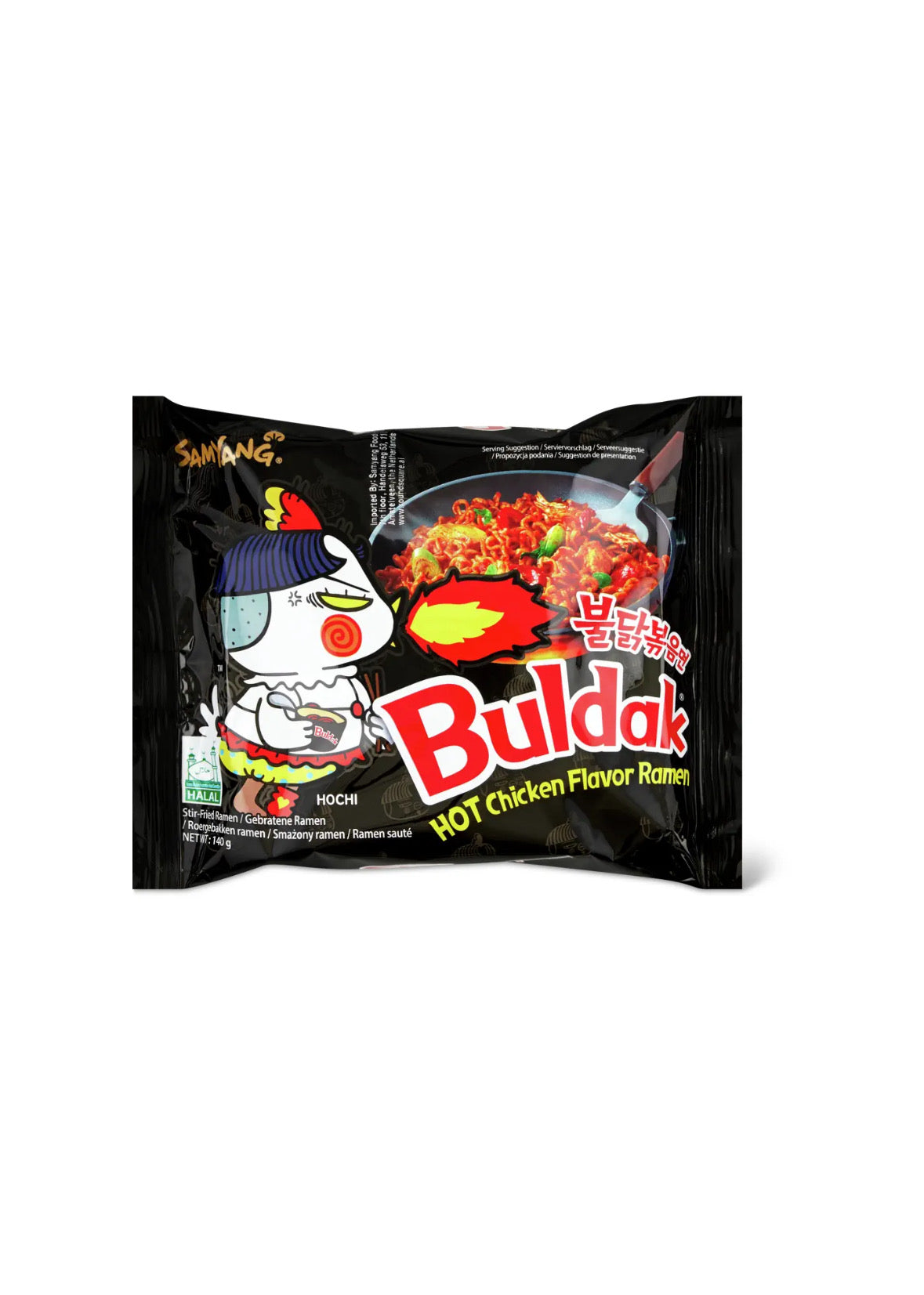 Buldak Samyang Noodles gusto Pollo (busta singola)