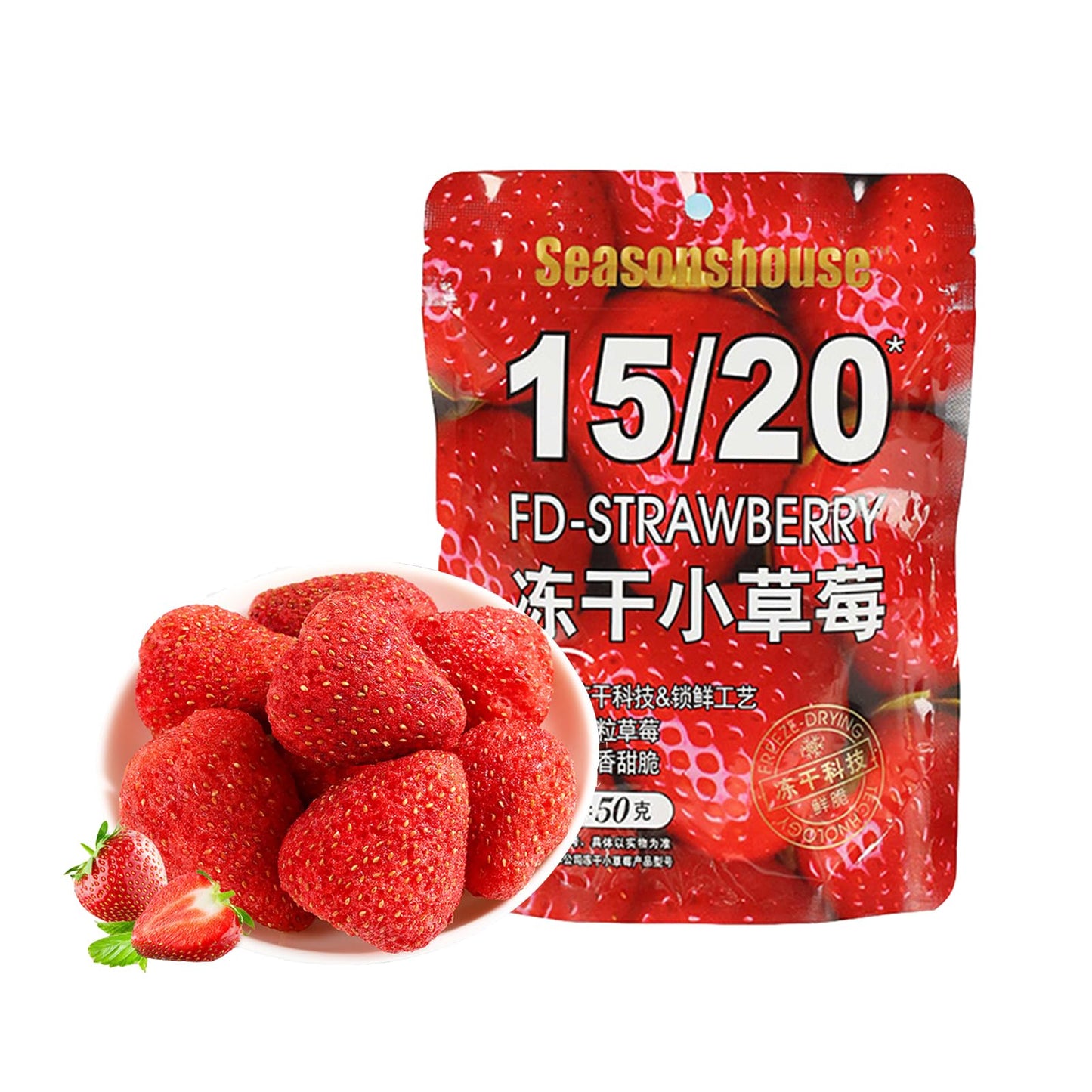 Fragole Disidratate Croccanti