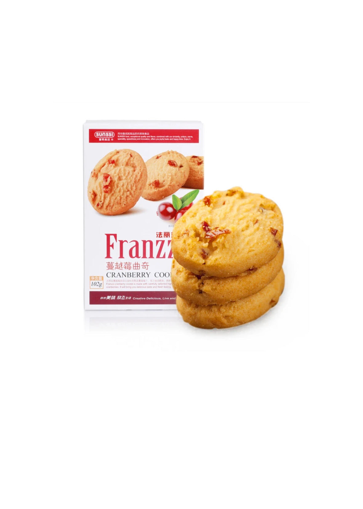 Franzzi Biscotti ai Mirtilli Rossi