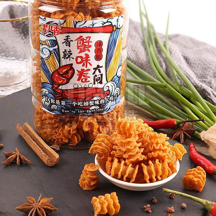 Snack Croccante al Granchio gusto Barbecue