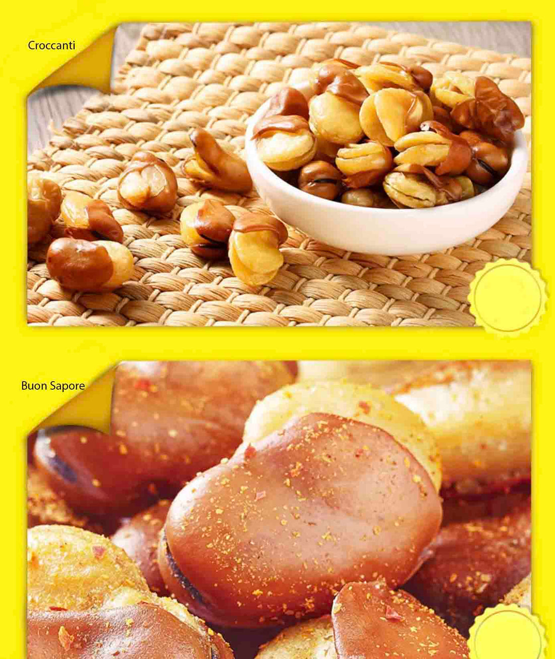 Snack di Fave alle 5 spezie